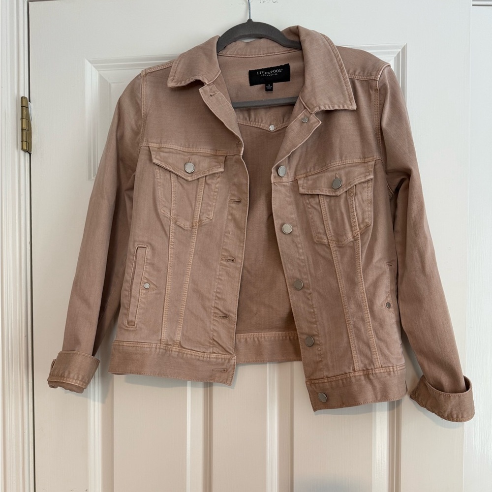 Liverpool Women's Dusky Pink Jean Jacket